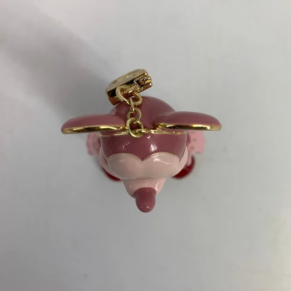 BaubleBar x Disney Mickey Pink Colorblock‎ Enamel Bag Charm